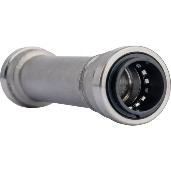 QuickFitting Push-to-Connect Stainless Steel Slip Repair Coupling - Pack of 2