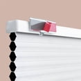 thumbnail image 1 of REGAL estate QuickInsta PeelMount No Drill No Tool Cordless 1.5" Blackout Cellular Shades, 27.5"W x 60"H, White, 1 of 8