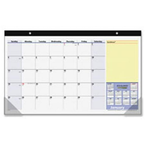 QuickNotes 13-Month Compact Desk Pad