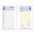 thumbnail image 1 of QuickNotes Desk Calendar Refill, 3.5 x 6, White/Yellow/Blue Sheets, 12-Month (Jan to Dec): 2024 | Bundle of 10 Each, 1 of 3