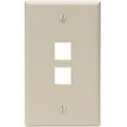 thumbnail image 1 of QuickPort 2 Socket Faceplate, 1 of 1