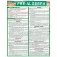 thumbnail image 1 of QuickStudy BarChart: Pre-Algebra, 1 of 2