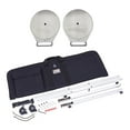 thumbnail image 1 of Speedway Motors QuickTrick Wheel Alignment System Kit with Turn Plates, Digital Gauge and Case, Fits 17-22 Inch Rims and Up to 38 Inch Tires for Caster Camber Toe Adjustment, 1 of 11