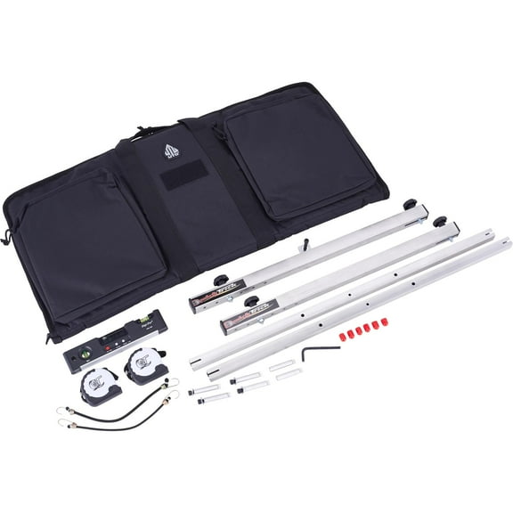 QuickTrick Alignment Wheel Alignment System Automotive Specialty Tools, Aluminum, 13-18", 30.50"