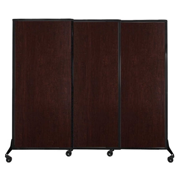 QuickWall Sliding Portable Partition - Laminate