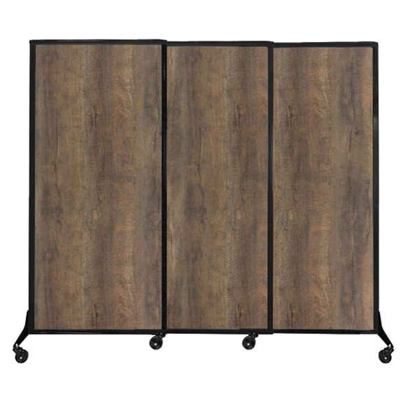 QuickWall Sliding Portable Partition - Laminate
