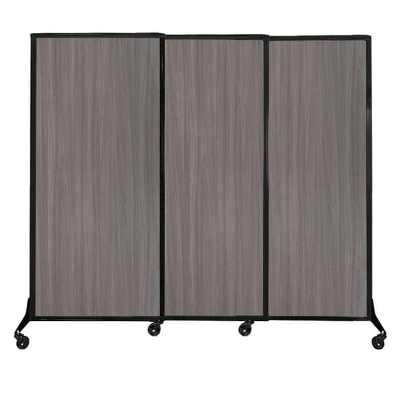 QuickWall Sliding Portable Partition - Laminate