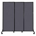 thumbnail image 1 of QuickWall Sliding Portable Partition - SoundSorb, 1 of 8
