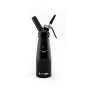 QuickWhip Premium 0.5L Whipped Cream Dispenser Sleek Black Whip Cream Maker for Desserts and Beverages
