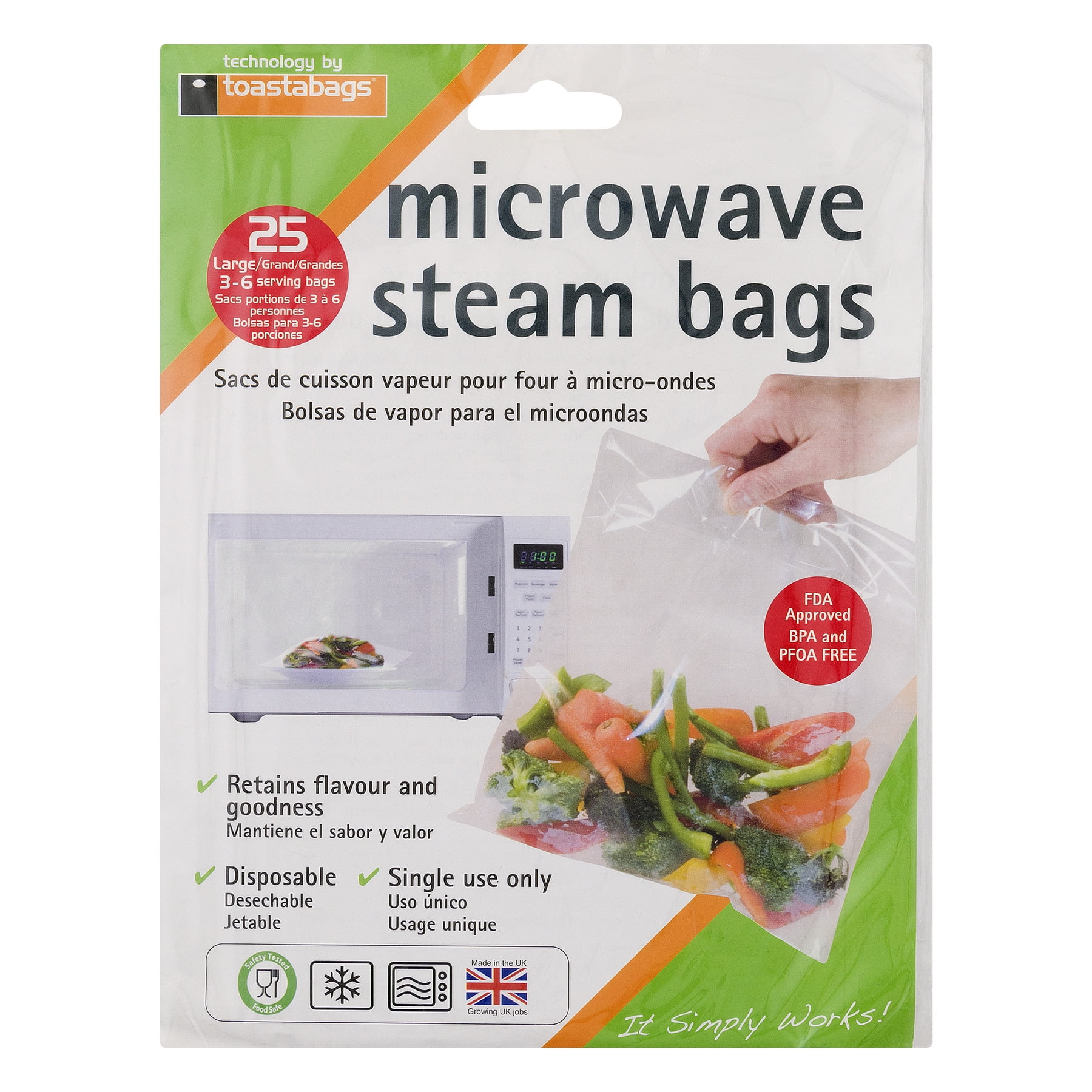 Sealapack | Simple Steam Cook Bags | 30 Pack – Yorkshire Trading Company