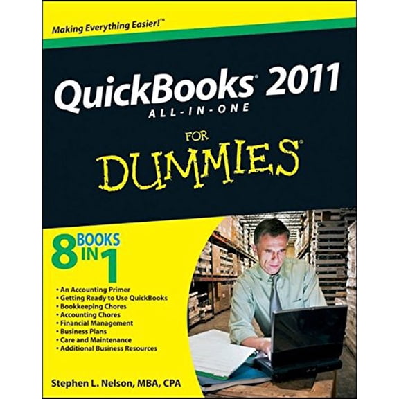 Pre-Owned Quickbooks 2011 All-in-One for Dummies 9780470646502 Used