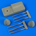 thumbnail image 1 of Quickboost 1:48 Tu-2 Propellers w Tools for Xuntong Kit - Resin Update #QB48-658, 1 of 1