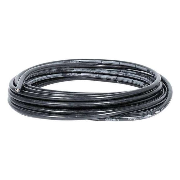 Quickcable Battery Cable, 4 AWG, Black, 25 ft 200103-396-025