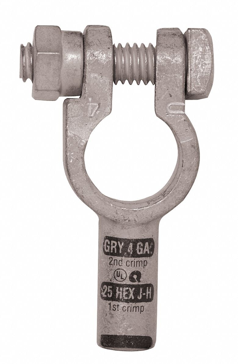 Quickcable Battery Terminal,Straight,Crimp 4004525001U