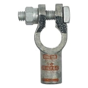 Quickcable Straight Terminal,2/0 ga.,Orange,Neg 4020-525-001N
