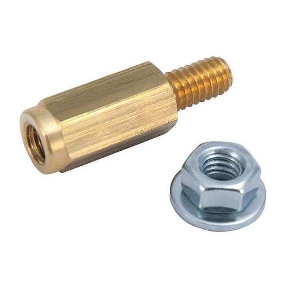 Quickcable Nut,1-31/50 In,Brass 6024