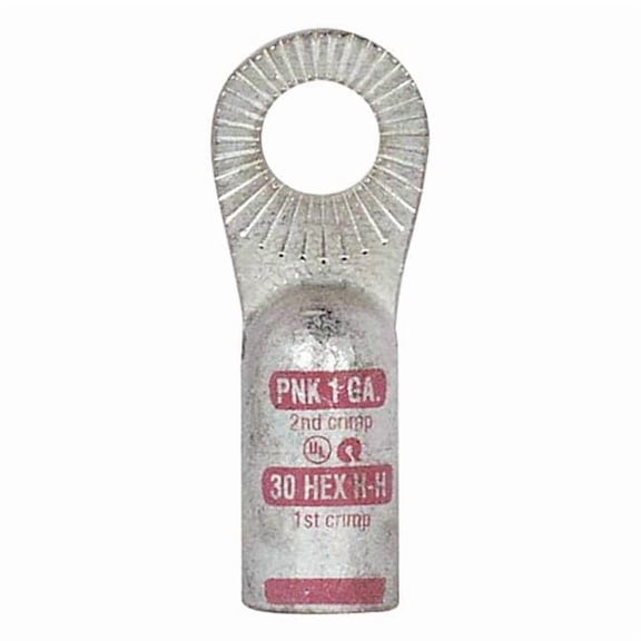 Quickcable OneHole Lug Compression Connector,Copper 4901-525-001F