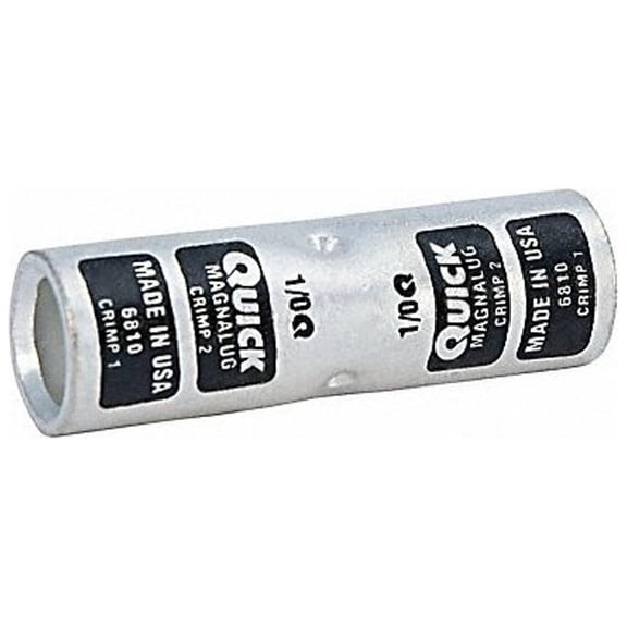 Quickcable Wire Connector, 1/0 AWG Max, Black, 5 PK 6810-525-005