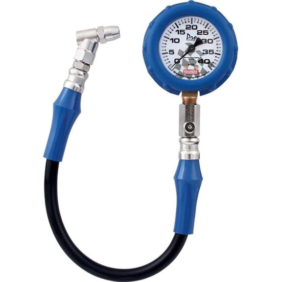 Quickcar Racing Products 0-40-PSI Standard Tire Pressure Gauge
