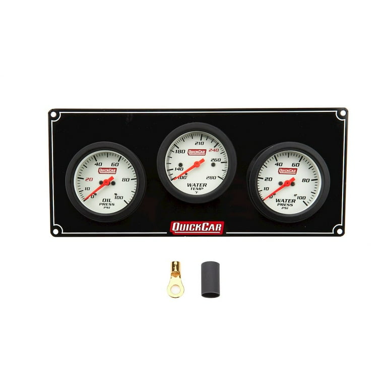 QuickCar 2 Gauge Extreme Panel OP/WT QuickCar 2 Gauge Extreme Panel OP/WT