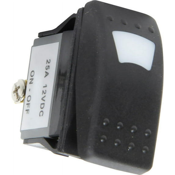 Rocker Switch Lighted On /Off Blue