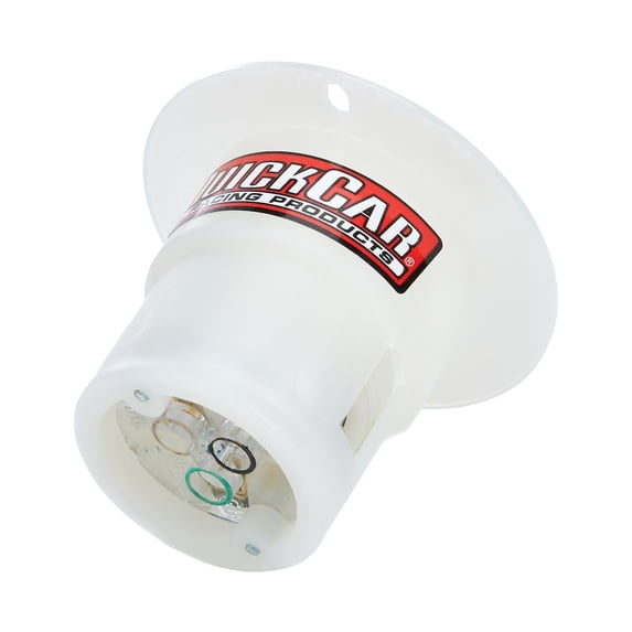 Quickcar Racing Products Male Recessed Outlet 110 Volt