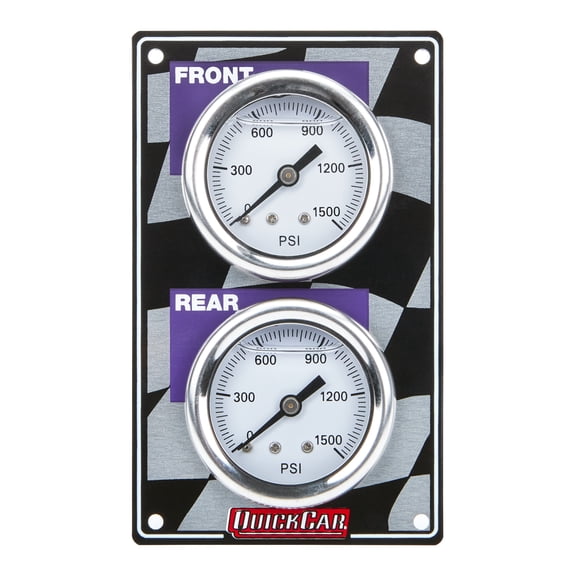 Quickcar Racing Products Mini Brake Bias Gauge Panel Vertical