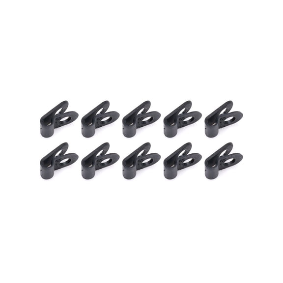 Quickcar Racing Products Adel Line Clamps Nylon 1/8in 10pk