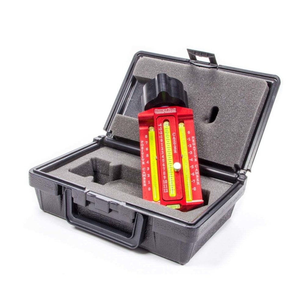 QuickCar Caster Camber Gauge w/Case & Magnetic Adapter QuickCar Caster Camber Gauge w/Case & Magnetic Adapter