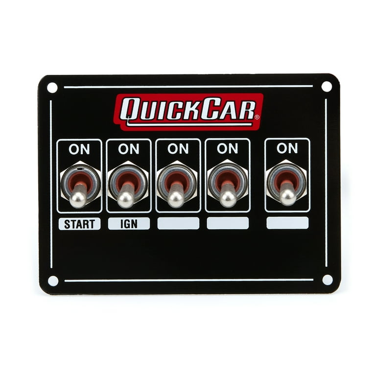 QuickCar Ignition Panel Extreme 4 Switch Dual Ignition QuickCar Ignition Panel Extreme 4 Switch Dual Ignition