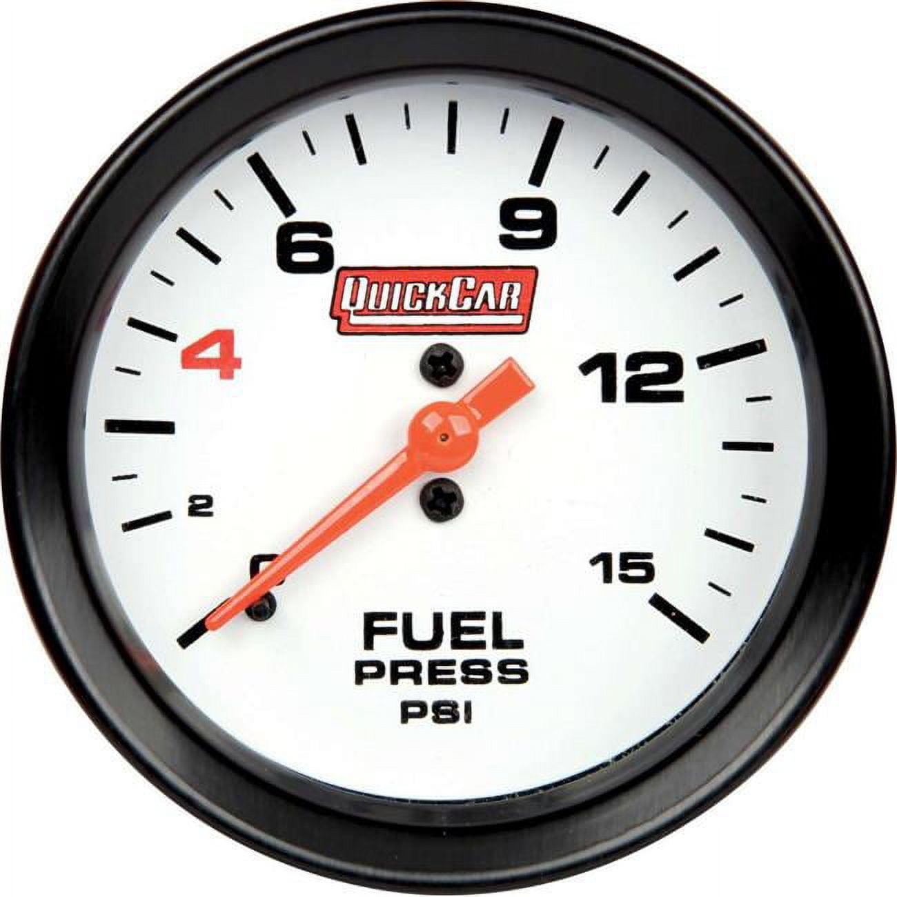 Quickcar Racing Products Extreme Fuel Pressure Gauge with BuiltIn LED