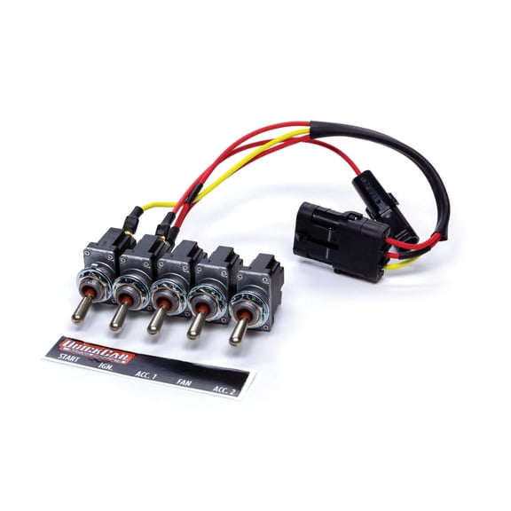 Ignition Panel 5 Switch Single Box