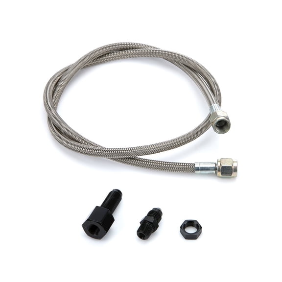 Quickcar Racing Products Line Kit 36in Steel Braided