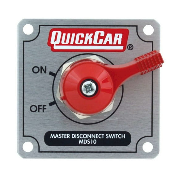 Quickcar Racing Products MDS10A Switch Silver W/ Alternator Posts