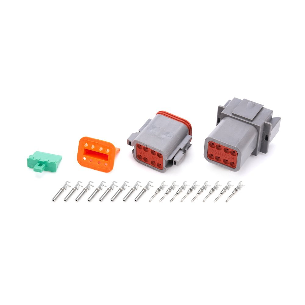 Quickcar Racing Products Plug Deutsch 8 Pin Receptacle