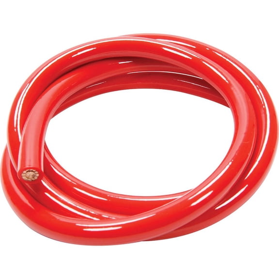 Quickcar Racing Products Power Cable 2 Gauge Red 5Ft