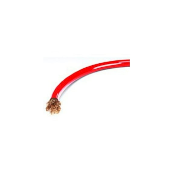 Quickcar Racing Products Power Cable 4 Gauge Red 125ft Roll