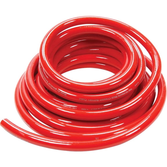 Quickcar Racing Products Power Cable 4 Gauge Red 15Ft