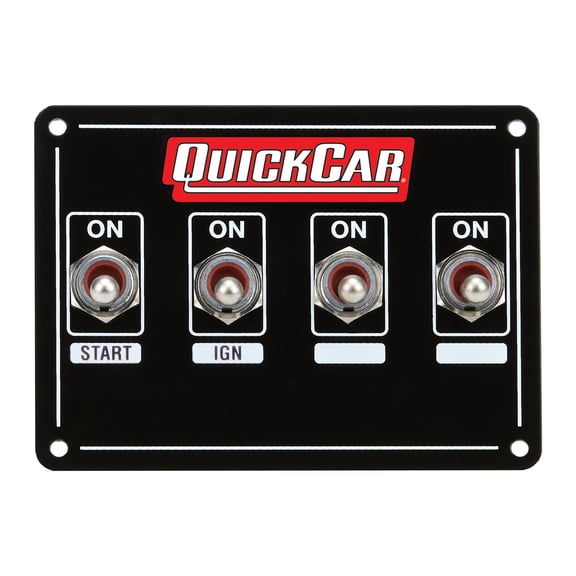 Ignition Panel Extreme 4 Switch w/ Pigtail