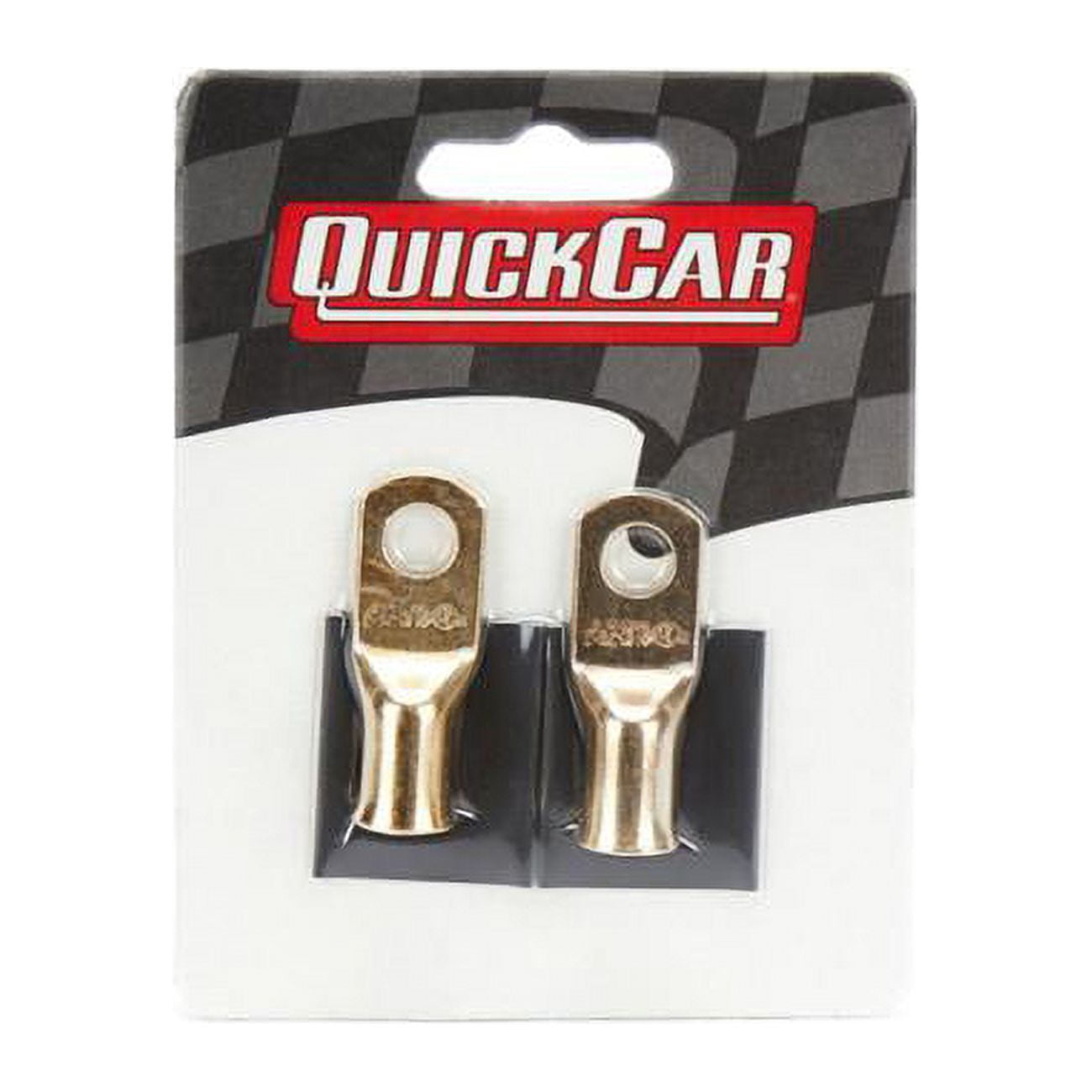 Quickcar Racing Products QRP57-570 0.25 in. Power Ring 8 AWG Hole Pair with Heat Shrink