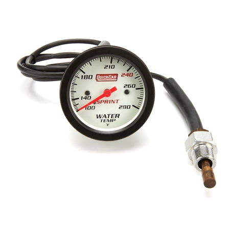 Quickcar Racing Products QRP611-6005 Lightweight Sprint Car Water Temperature Gauge