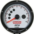 thumbnail image 1 of Quickcar Racing Products Redline Multi-Recall Tach White, 1 of 3