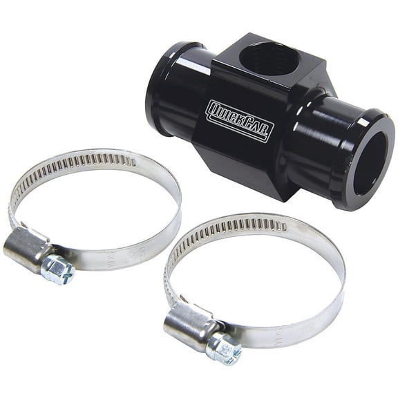 Quickcar Racing Products Temp Adapter 1-1/4in Hose w/ 1/2in NPT Port