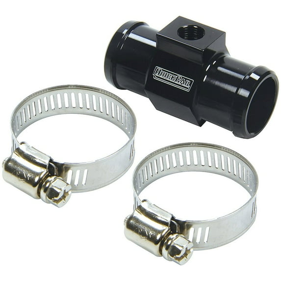 Quickcar Racing Products Temp Adapter 1in Hose w/ 1/8in NPT Port