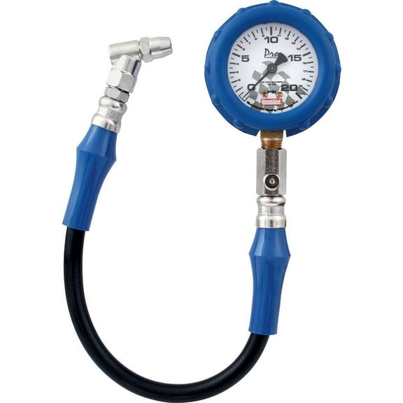 Quickcar Racing Products Tire Pressure Gauge 20 PSI
