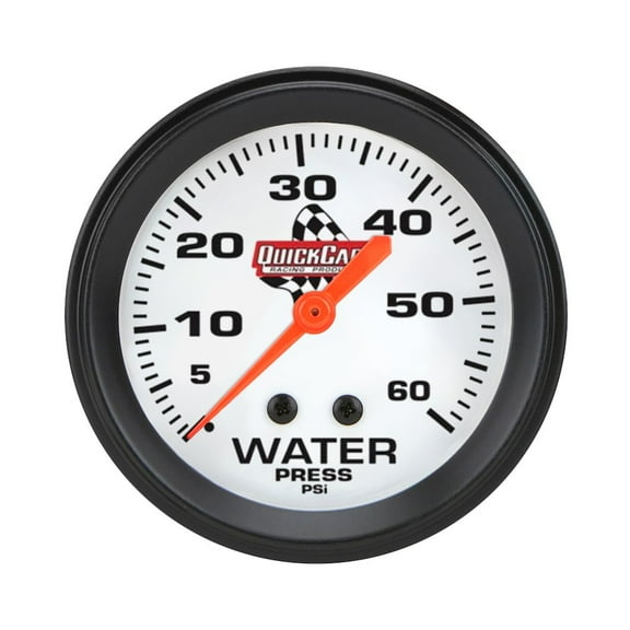 Quickcar Racing Products Water Pressure Gauge 0-60PSI 2-5/8in