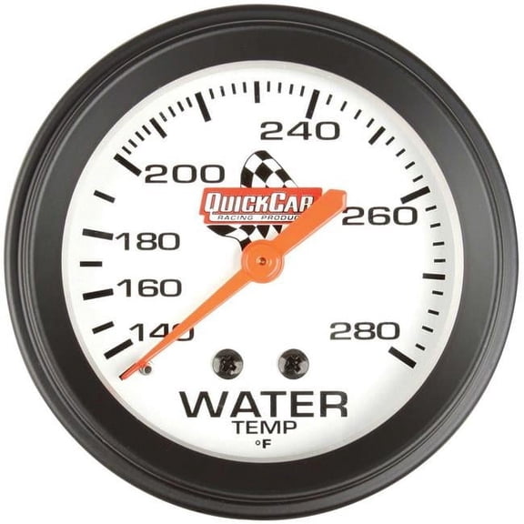 Quickcar Racing Products  Water Temperature Gauge - 140-280 deg