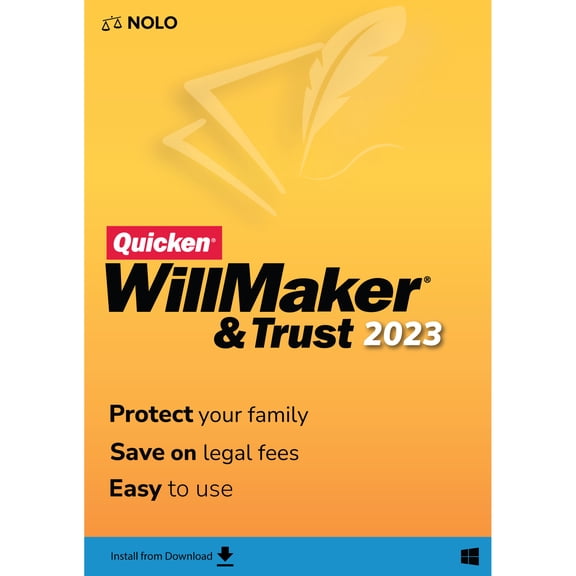Quicken ESDQW23W Willmaker 2023 For Windows ESD