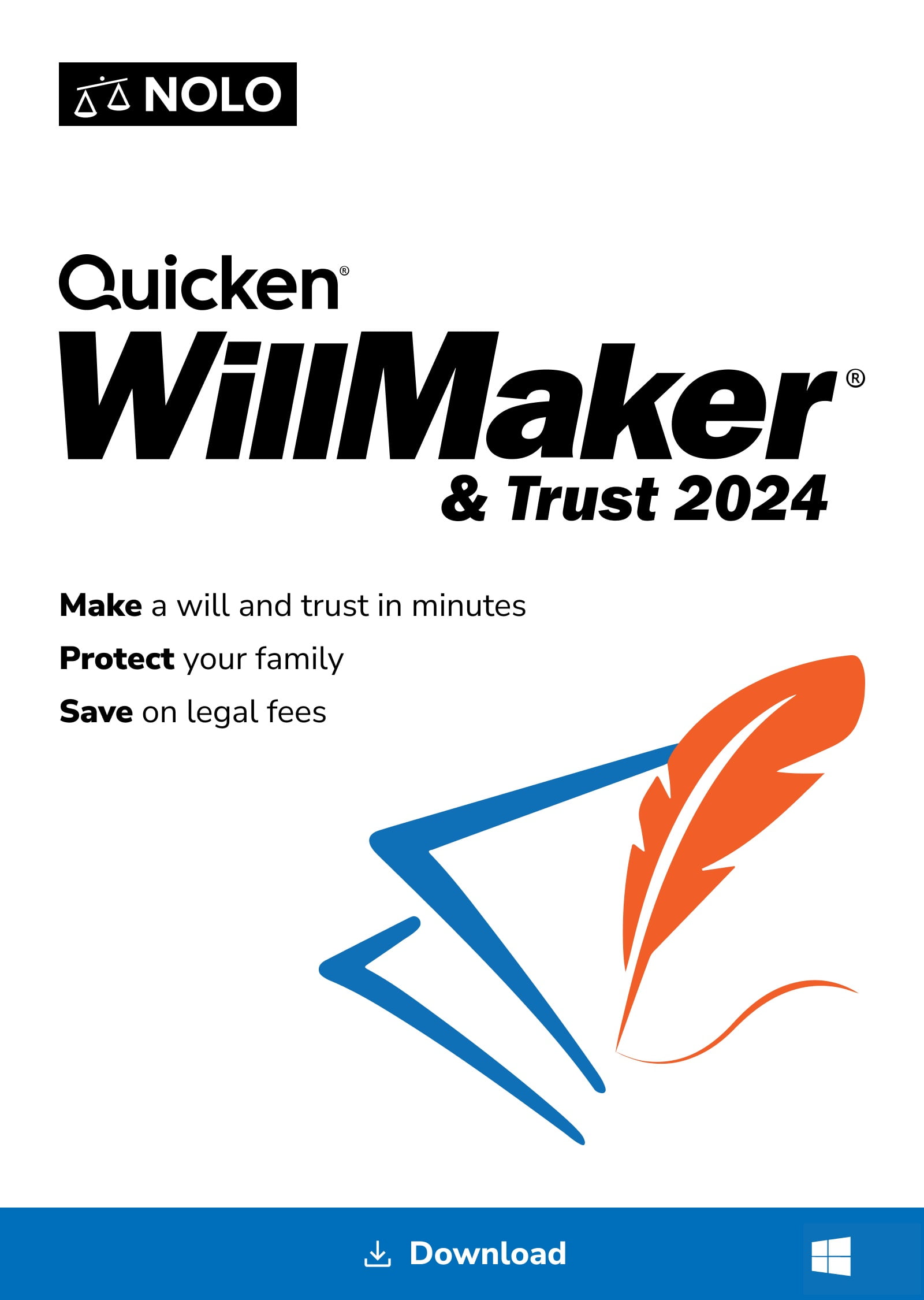 Quicken WillMaker & Trust 2024 Windows (Digital Download)