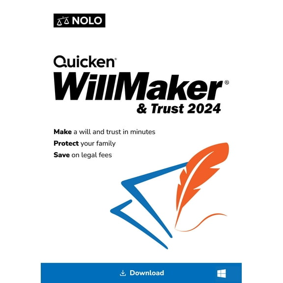 Quicken WillMaker & Trust 2024 - Windows (Digital Download)
